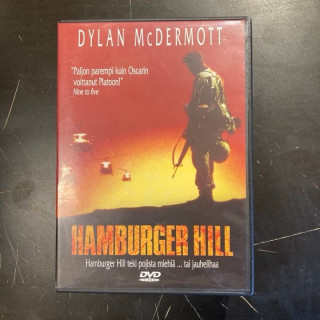 Hamburger Hill DVD (M-/VG+) -sota-